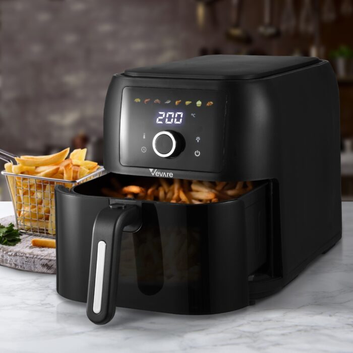 Vevare Air Fryer 8L Oven Digital Touch Oil Free Cooker 1700W - Image 2