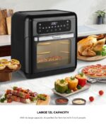 Vevare Air Fryer 12L Oven LCD Touch Oil Free Cooker 1500W - Image 4