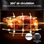 Devanti Air Fryer 5L W/ LCD Touch 1500W - Image 6