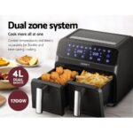 Devanti Air Fryer 8L Dual Zone Fryers - Image 5
