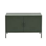Artiss Buffet Sideboard Metal Cabinet - BASE Green - Image 3