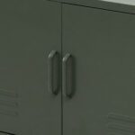 Artiss Buffet Sideboard Metal Cabinet - BASE Green - Image 5