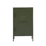 Artiss Buffet Sideboard Metal Cabinet - DOUBLE Green - Image 3