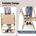 Gardeon Outdoor Camping Chairs Portable Folding Beach Chair Patio Furniture - Image 6