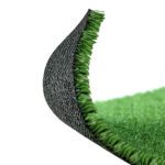 Prime Turf Artificial Grass 2mx5m 17mm Synthetic Fake Lawn Turf Plant Plastic Olive - Image 3