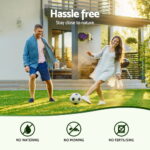 Prime Turf Artificial Grass Turf Rug Fake Grass 2 Rolls 15mm Height 50cm x 2m Indoor Outdoor Synthetic Grass Mat Carpet with Drainage Holes Plastic Plant - Image 2