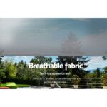 Instahut 3X2.5M Outdoor Blinds Awning Roll Down Screen Fabric Blinds Outdoor Window Shade Grey - Image 6