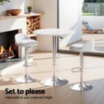 Artiss Bar Table and Stools Set Dining Desk Kitchen Chairs Cafe Pub - Image 5