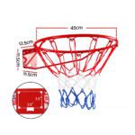 Everfit Basketball Ring Hoop Rim Goal Net 45CM - Image 2