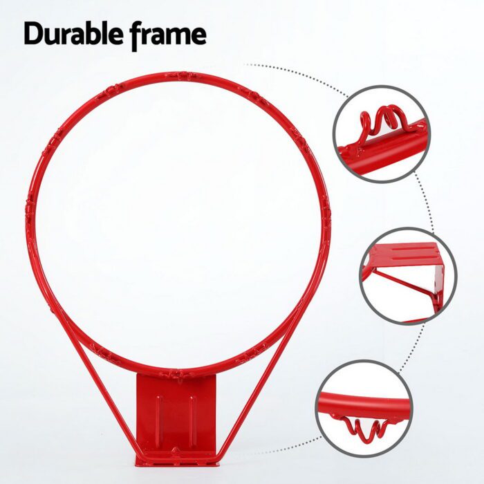 Everfit Basketball Ring Hoop Rim Goal Net 45CM - Image 5