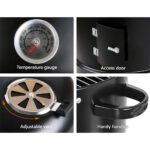 Grillz BBQ Grill 3-In-1 Charcoal Smoker - Image 6