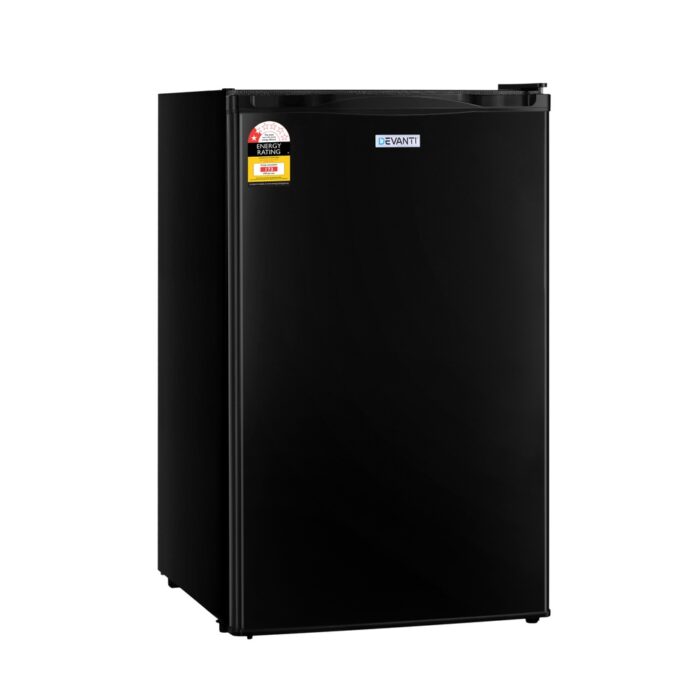 Devanti 110L Bar Fridge Black - Image 3