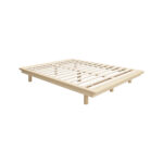 Oikiture Bed Frame Double Size Wooden Bed Base Timber Platform