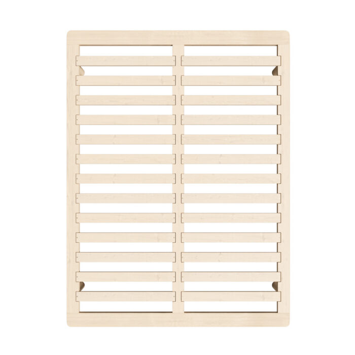 Oikiture Bed Frame Double Size Wooden Bed Base - Image 6