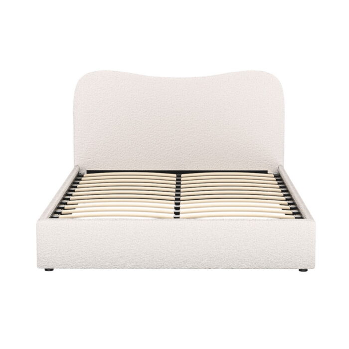 Artiss Bed Frame Double Size Boucle DARA - Image 3