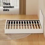 Artiss Bed Frame Double Size Boucle DARA - Image 5