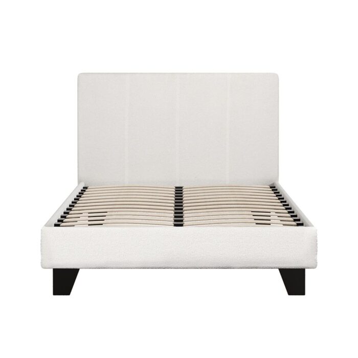 Artiss Bed Frame King Single Size Boucle NEO - Image 3