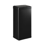 Oikiture 50L Motion Sensor Bin Automatic Rubbish Trash Can Black