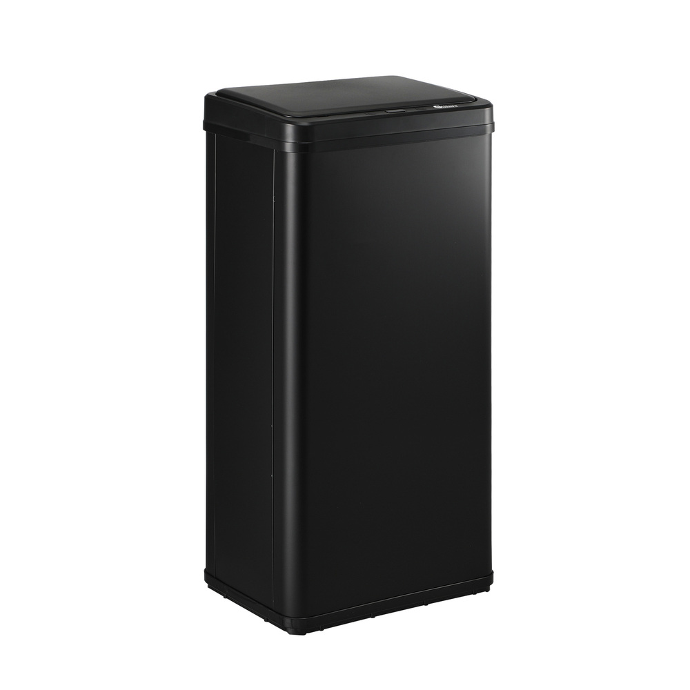 BIN-MT-B1-50L-BK-01 Oikiture 50L Motion Sensor Bin Automatic Rubbish Trash Can Black - Image 1