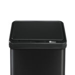 Oikiture 50L Motion Sensor Bin Automatic Rubbish Trash Can Black - Image 5