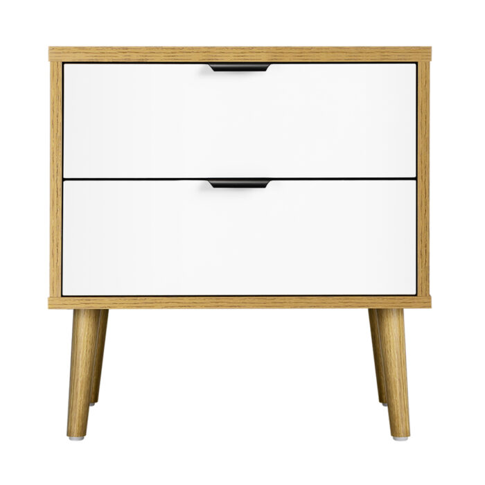 Oikiture Bedside Tables Set of 2 Side Table - Image 7