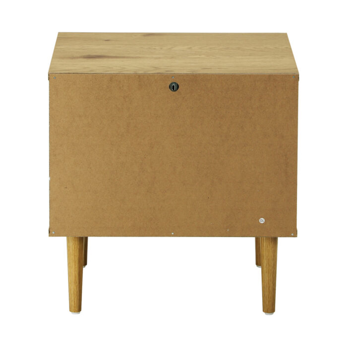 Oikiture Bedside Tables Set of 2 Side Table - Image 8