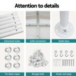 Instahut Carports 3x6m Carport Kits Steel Shelter Gazebo Canopy Garage Portable Garden Shed - Image 6