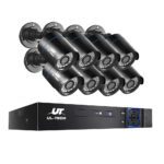 UL-TECH 1080P Security Camera System 8CH DVR with 8 CCTV Bullet Cameras