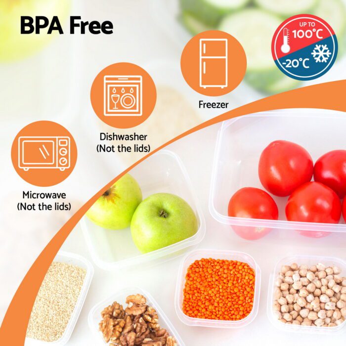 5-Star Chef Cereal Dispenser Food Storage Container 16PCS - Image 6