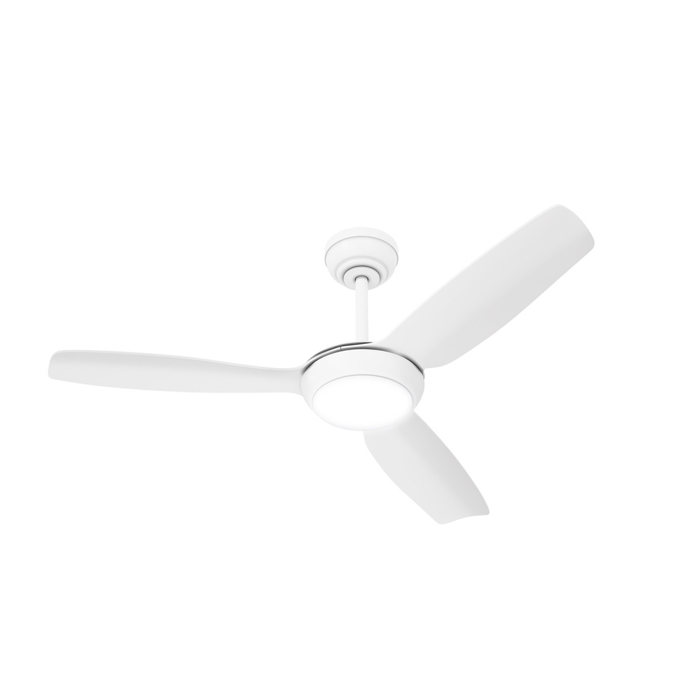 CF-A2-WH-01 Vevare 52" Ceiling Fan with Light DC Remote Control 5 Speed White - Image 1