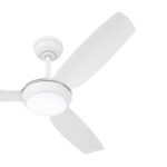 Vevare 52" Ceiling Fan with Light DC Remote Control 5 Speed White - Image 8