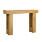 Oikiture Console Table Hallway Narrow Sofa Side Desk Storage Rack