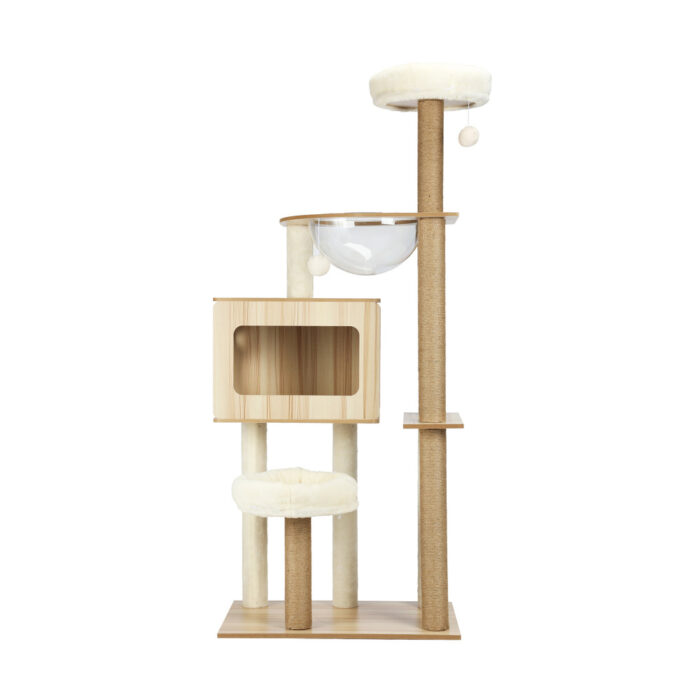 Alopet Cat Tree Tower Scratching Post Scratcher Cats Condo - Image 2