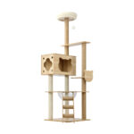 Alopet 162cm Wooden Cat Tree with Ladder