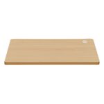 Oikiture Standing Desk Top with Drilled Hole OAK 150x75cm