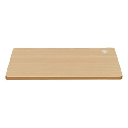 Oikiture Standing Desk Top with Drilled Hole OAK 150x75cm