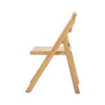 Oikiture 6x Dining Chairs Folding Rattan Chair Wooden - Image 5