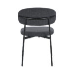 Oikiture 4x Dining Chairs Kitchen Seat Linen Fabric Accent Chair Grey - Image 9