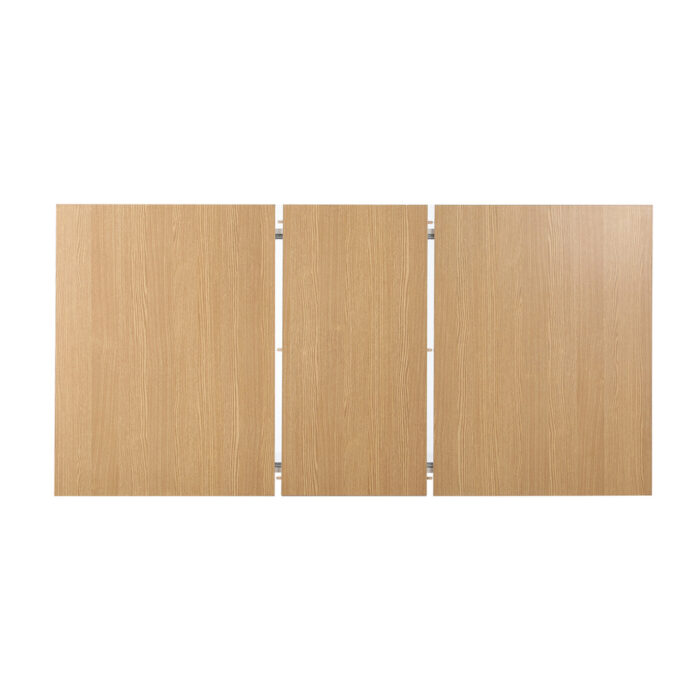 Oikiture 160cm Extendable Dining Table with 6x Dining Chairs PU Leather White - Image 6