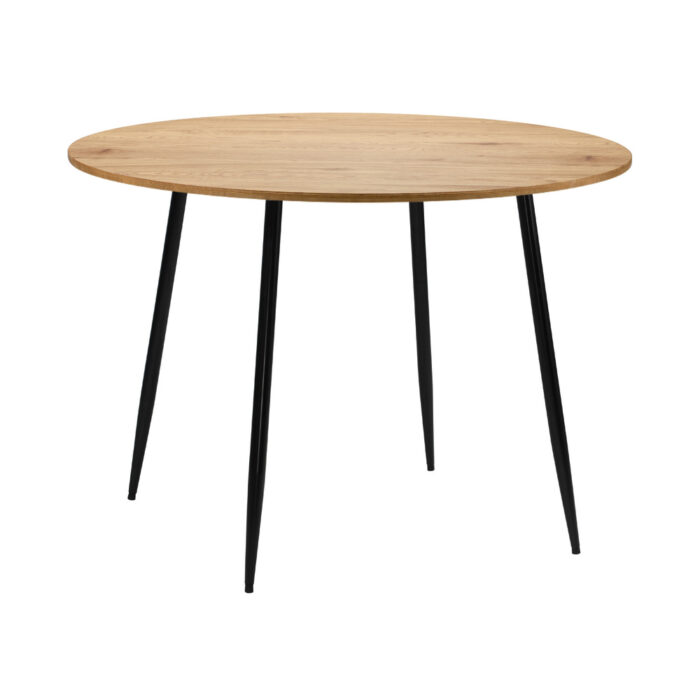 Oikiture 4-Seater Dining Set 1.1m Dining Table with Corduroy Chairs - Image 7