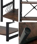 Oikiture Display Shelf 5-Tier Shelves Stand Rack 60CM - Image 8