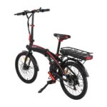 Everfit Folding Electric Bike Urban City Bicycle eBike Rechargeable Battery 250W - Image 4