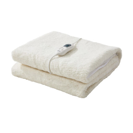 Bedra Electric Heated Blanket Fitted Fleece Underlay Winter Pad Single