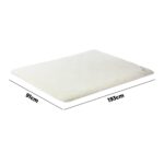 Bedra Electric Heated Blanket Fitted Fleece Underlay Winter Pad Single - Image 4