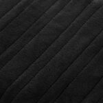 Bedra Washable Electric Heated Throw Rug Flannel Black - Image 4