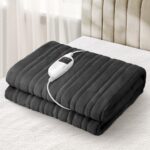 Bedra Electric Blanket Washable Heated Throw Rug Coral Fleece - Image 9