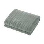 Bedra Electric Heated Blanket Washable Throw Rug Coral Fleece Light Green - Image 2
