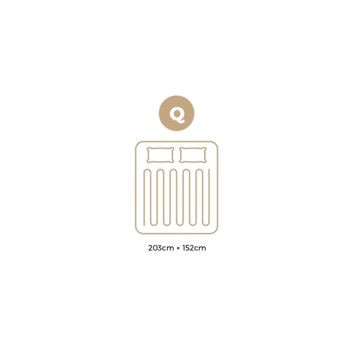 Bedra Electric Blanket Fully Fitted Polyester Queen - Image 5