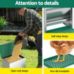Giantz Automatic Chicken Feeder Port Coop Chick Poultry Treadle Self Opening - Image 6