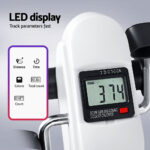 Everfit Pedal Exerciser Mini Exercise Bike Cross Trainer Under Desk Bike White - Image 6